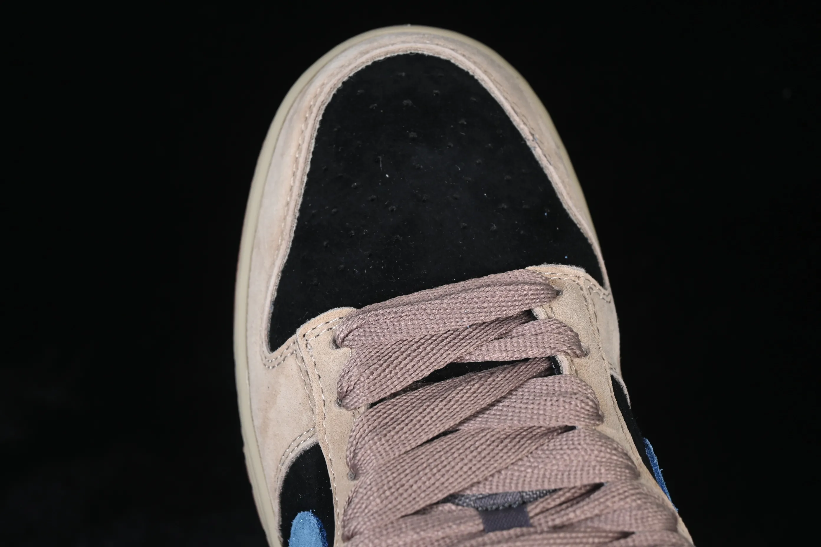 All categories Nk SB Dunk series Nk SB Dunk Low low-top sneakers Nike SB Dunk Low khaki black and blue hook low-top casual sneakers HJ0367-200
